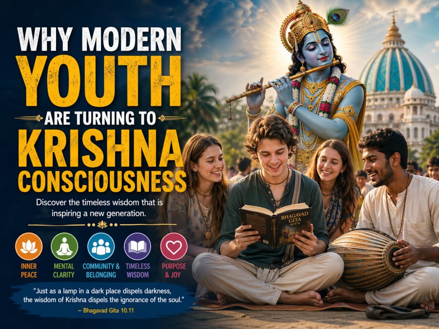 Modern Youth Are Turning to Krishna Consciousness