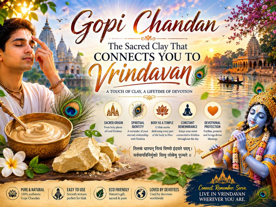 Gopi Chandan: Connect with Vrindavan